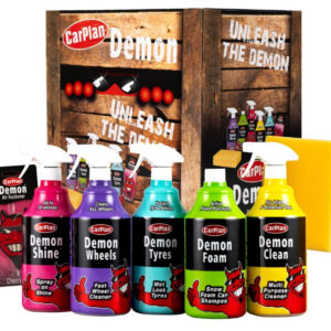 carplan demon valeting car care gift pack kit