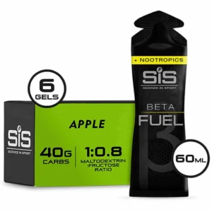 sis beta fuel energy gel nootropics 40g of carbohydrate 6 pack apple