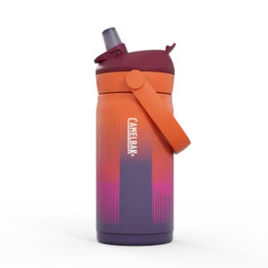 thrive™ flip straw kids 12oz bottle, insulated stainless steel